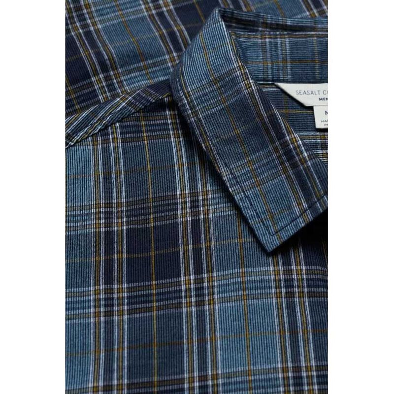 Seasalt Cornwall Shoreman Shirt Gerens Hydrangea image number 3